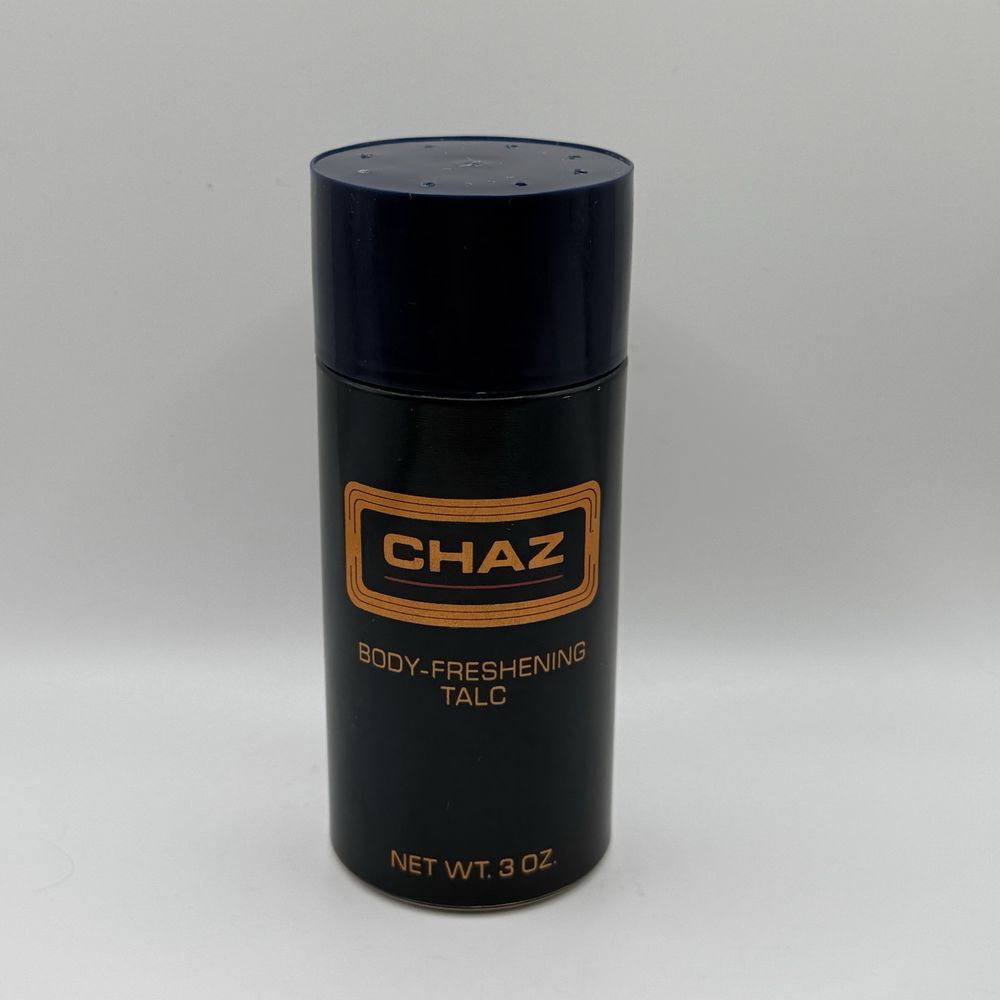 Revlon CHAZ Body Freshening‎ Talc Powder 3 Oz New